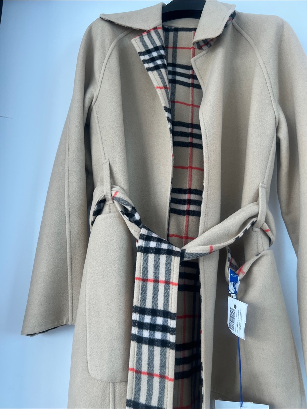 Burberry Reversible Coat NWT - Picture 6 of 14